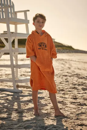 Poncho de rizo orgánico infantil Gill