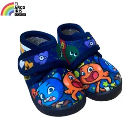 ZAPATILLA NIO CASA 1071 MARINO